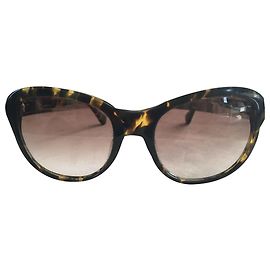 Occhiali da sole Vivienne Westwood Marroni in Plastica