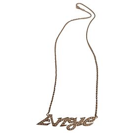 Autre Marque Collana Angie in oro bianco e diamante