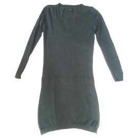 Abito maglione Zadig & Voltaire in lana merino blu