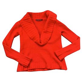Comptoir Des Cotonniers Angora Pullover Rot