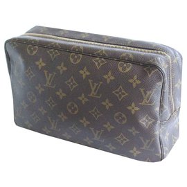 Louis Vuitton Vanity Case 28 Monogram Marrone
