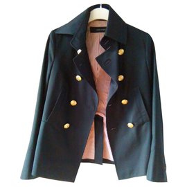 Dsquared2  Chaqueta Breasted forrada en azul marino