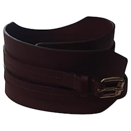 Dolce & Gabbana Belt Caramel Lambskin Size M