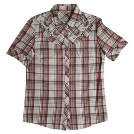 Camicia a quadri Sandro in cotone