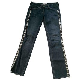 Vaqueros Azules Isabel Marant Etoile Destroyed