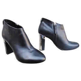 Stivaletti Max & Co in pelle nera taglia 39