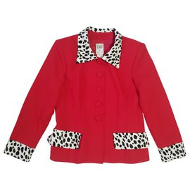 Autre Marque Blazer rojo Match A.C. Paris