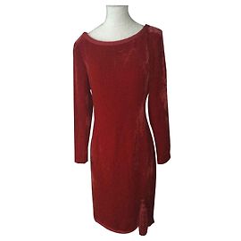 Valentino Night Abendkleid aus rotem Seidensamt