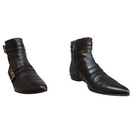 Sergio Rossi botas con hebillas