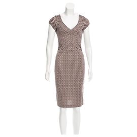 Diane Von Furstenberg DvF Estava Vintage Seidenkleid