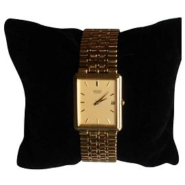 Autre Marque SEIKO gold-plated stainless steel watch + bracelet