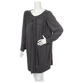 Graues Kleid aus Viskose von By Malene Birger