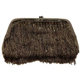 Pochette All Saints Metallizzata in Acciaio con Catene