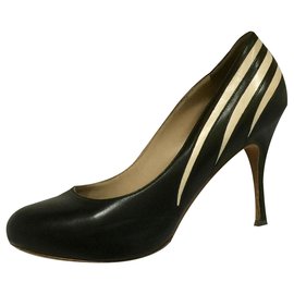 Pompe in bianco e nero - Alexander Mcqueen