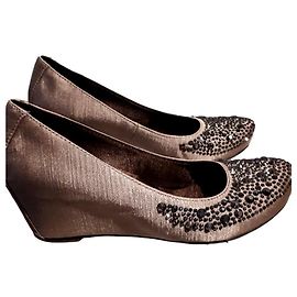 Autre Marque Mules cinza tamanho 37