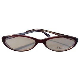 Gafas Christian Dior Fucsia con Strass Swarovski