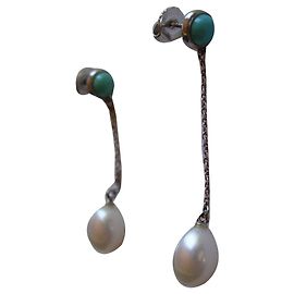 Tiffany & Co Color by the Yard disegnato da Elsa Peretti con turchese e perle coltivate