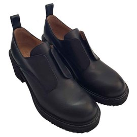 Stivali Jil Sander in pelle nera taglia 41