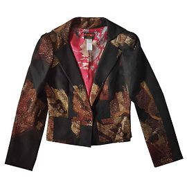 Christian Lacroix Bazar embroidered brocade blazer