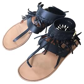 Sandali Valentino in pelle nera