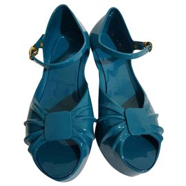 Sandali Moschino Super Bow Verdi