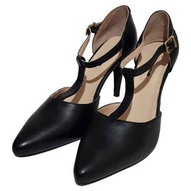 Ted Lapidus Absatzschuhe aus Leder schwarz - Autre Marque