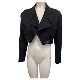 Bolero Chloé preto de algodão