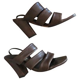 Sandalen Braun Fausto Santini T.38