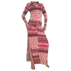 Christian Lacroix Rock Anzug Rosa Viscose