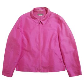 Chaqueta Escada Sport de seda rosa