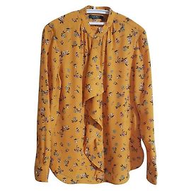 Camisa Ralph Lauren con motivo floral amarilla