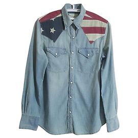 Camisa Ralph Lauren Denim and Supply de algodón