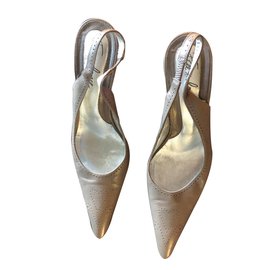 Décolleté Free Lance EXCARPIN in pelle di agnello taupe
