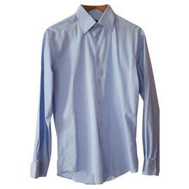 Kenzo Hemd aus Baumwolle Blau Herren Größe 40