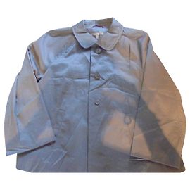 Autre Marque Chaqueta corta WE morada y gris oscuro de algodón