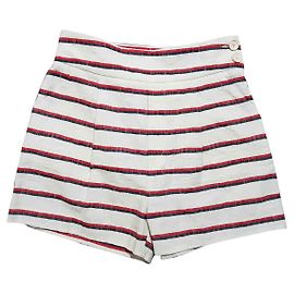 Autre Marque Band Of Outsiders Gestreifte Baumwollshorts