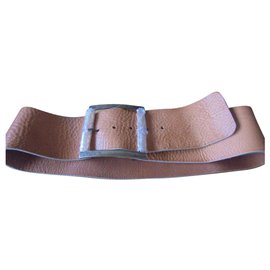 Romano Breiter Ledergürtel Caramel - Autre Marque