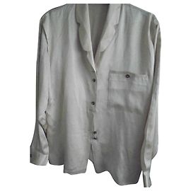 Autre Marque Camicia NAZARENO in seta color caramello