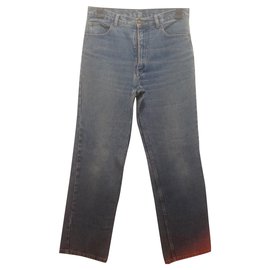 Jeans dritti in denim blu - Autre Marque