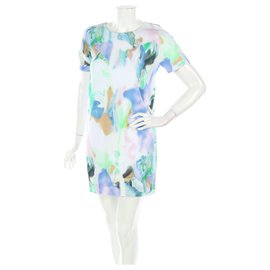 Vestido Cos de viscosa multicolor