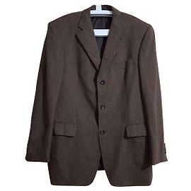 Blazer Windsor Ermenegildo Zegna Marrone Lana Cashmere