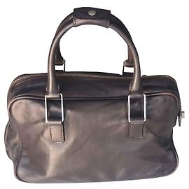 Borsa a mano Lancel in pelle nera