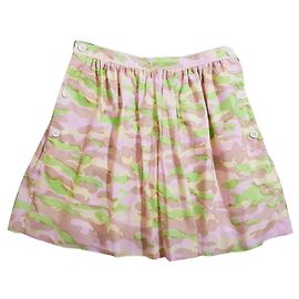 Falda de algodón Carven Talla 40