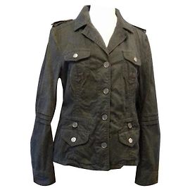 Autre Marque Esprit Spirit Jacke Schwarz Baumwolle XL