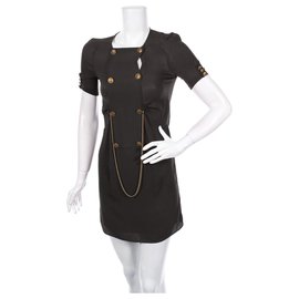 Maje Kleid aus grüner Seide