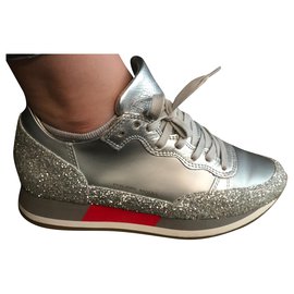 Sneakers Philippe PARADIS grigie sintetiche - Philippe Model