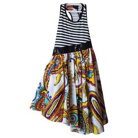 Vestido Miss Sixty de algodón multicolor Talla S
