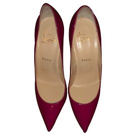 Christian Louboutin Pigalle Pink Folies Décolleté Vernice 39