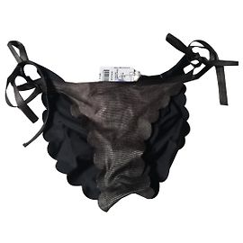 Autre Marque Traje de baño reversible Pilyq Plata Negro Talla S