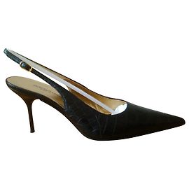 DOLCE & GABBANA SLINGBACK IN CUOIO CROC